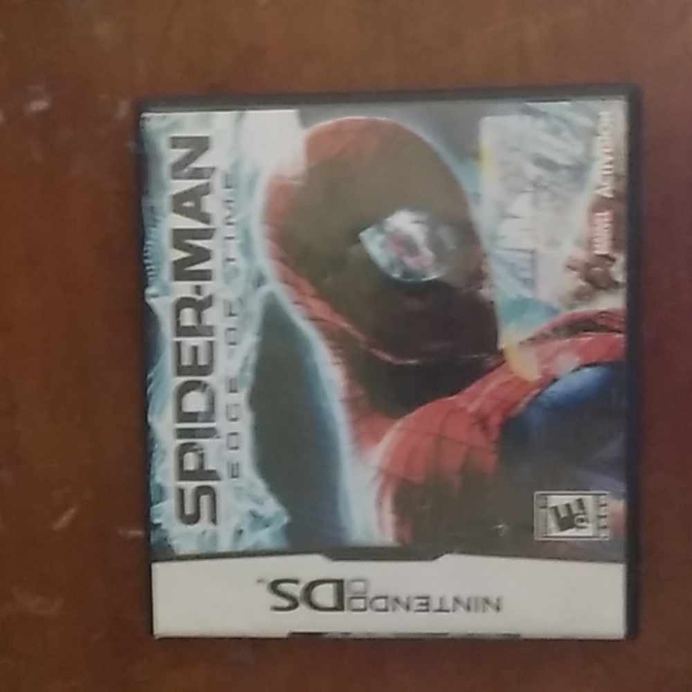 Nintendo ds: spiderman edge of time